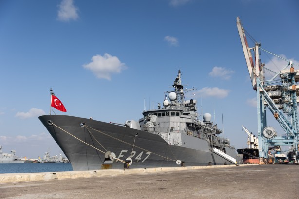 Foto - Türk Donanması’na ait TCG Kemalreis fırkateyni İsrail'de