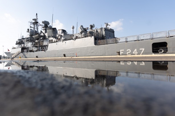 Foto - Türk Donanması’na ait TCG Kemalreis fırkateyni İsrail'de