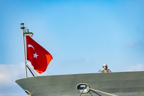 Foto - Türk Donanması’na ait TCG Kemalreis fırkateyni İsrail'de