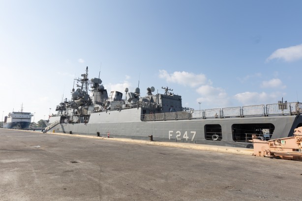 Foto - Türk Donanması’na ait TCG Kemalreis fırkateyni İsrail'de