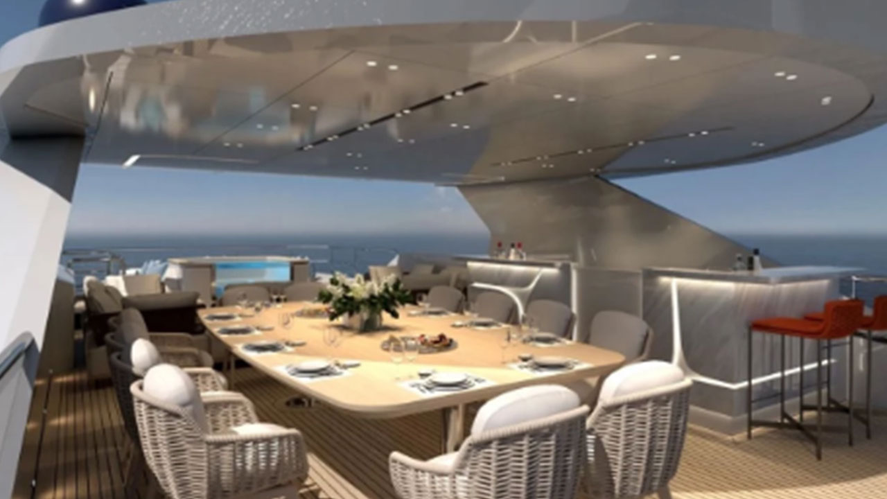 Foto - Türk donanmasına savaş gemisi yapmıştı! Aziz Yıldırım'ın yeni süper projesi ortaya çıktı