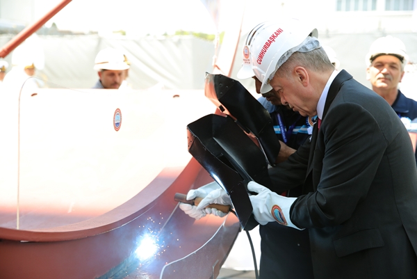 Foto - Türk Donanması'nın gücüne güç katacak! Başkan Erdoğan tarih verip duyurdu