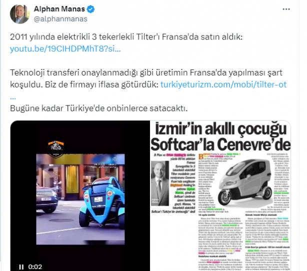 Foto - Türk elektrikli otomobil üreticisi böyle iflas etmiş! Her şey Fransızların şikayetiyle başladı