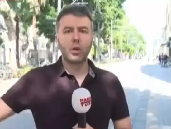 Foto - Türk gazeteci Mehmet Akif Ersoy şokta: İsrail'de canlı yayında skandal! İlk kez karşılaştık