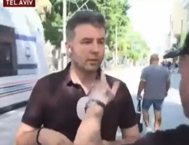 Foto - Türk gazeteci Mehmet Akif Ersoy şokta: İsrail'de canlı yayında skandal! İlk kez karşılaştık