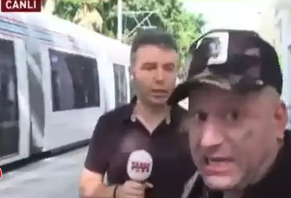 Foto - Türk gazeteci Mehmet Akif Ersoy şokta: İsrail'de canlı yayında skandal! İlk kez karşılaştık