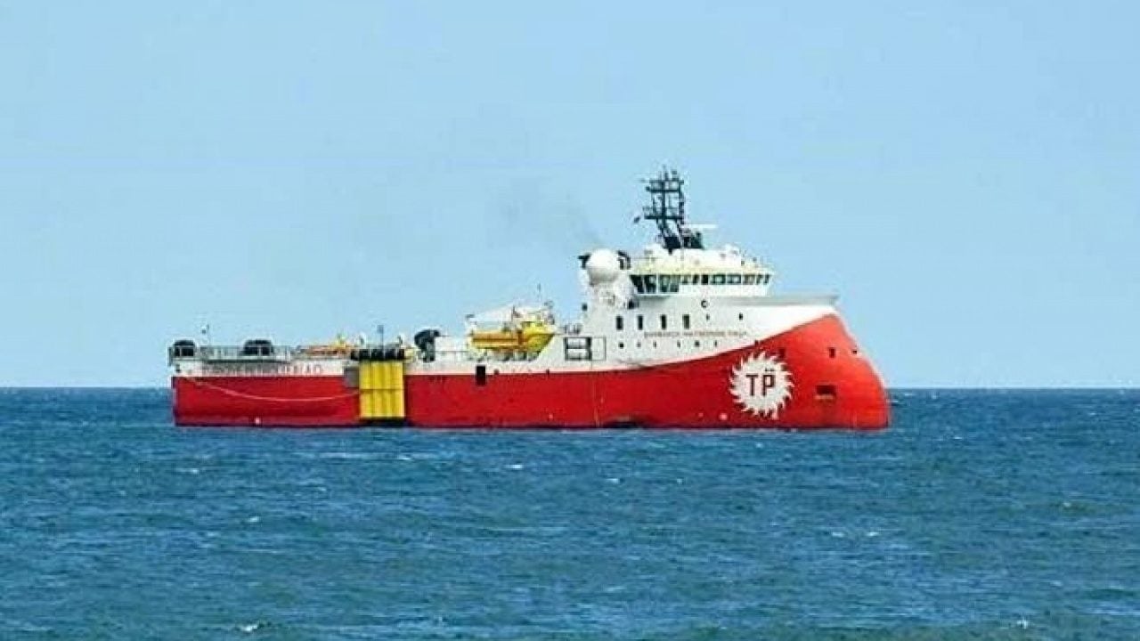 Foto - Türk gemisi petrol ve doğalgaz için kritik noktada : 'Yaklaşmayın' uyarısı yapıldı