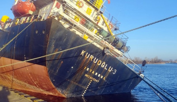 Foto - Türk gemisi vuruldu! Batması an meselesi