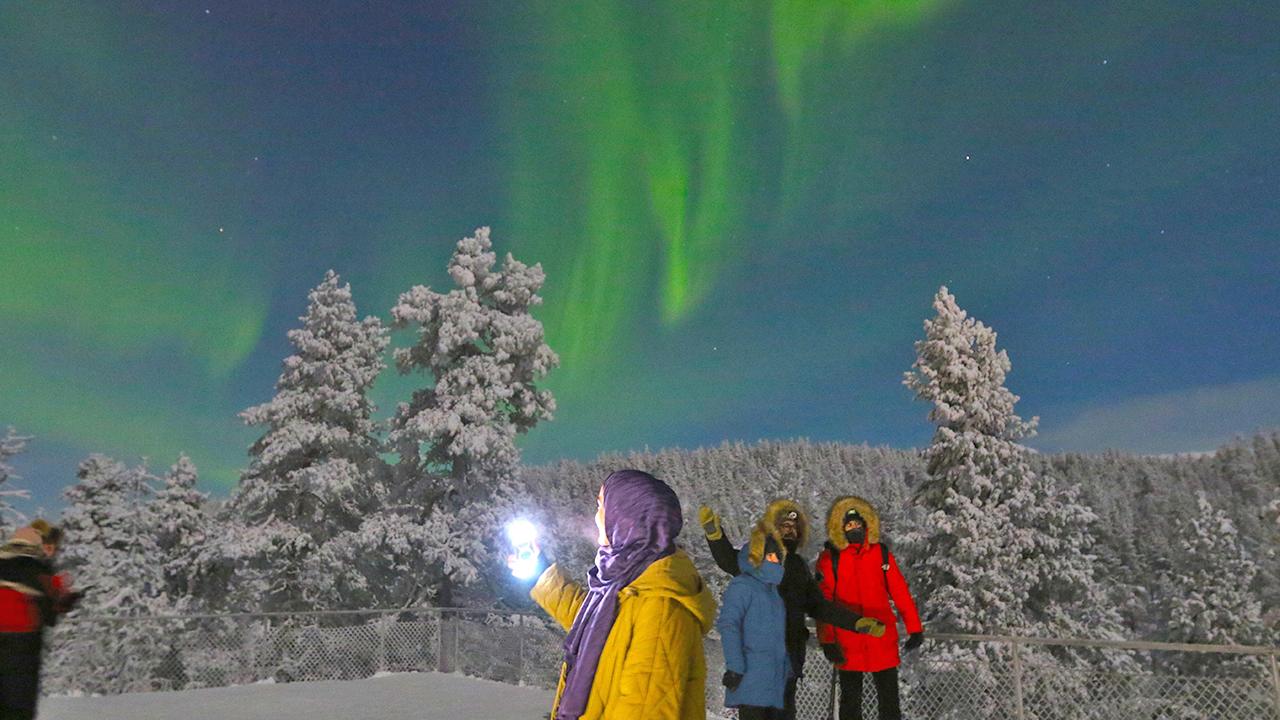 Foto - Türk Hava Yolları kutuplarda da farkını ortaya koydu... Şimdiden 2023 ve 2024’ü geçtiler... Finlandiya’dan Türkiye’ye vize kolaylığı... Kuzey ışıklarının güzelliği Türk turistleri mest etti