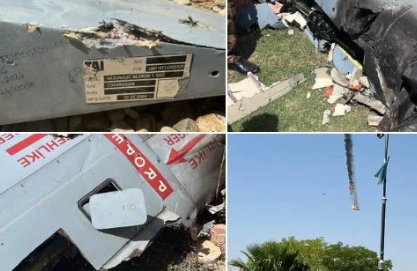 Foto - Türk İHA'sı cumhurbaşkanlarının enkazını bulmuştu! İşte bu İran Türk İHA'sını vurdu
