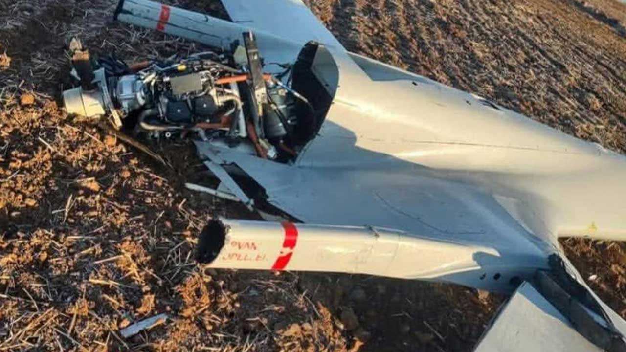 Foto - Türk İHA'sı düştü! Alçaklar 'biz vurduk' dedi
