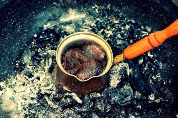 Foto - Türk kahvesi yağ yakıyor!