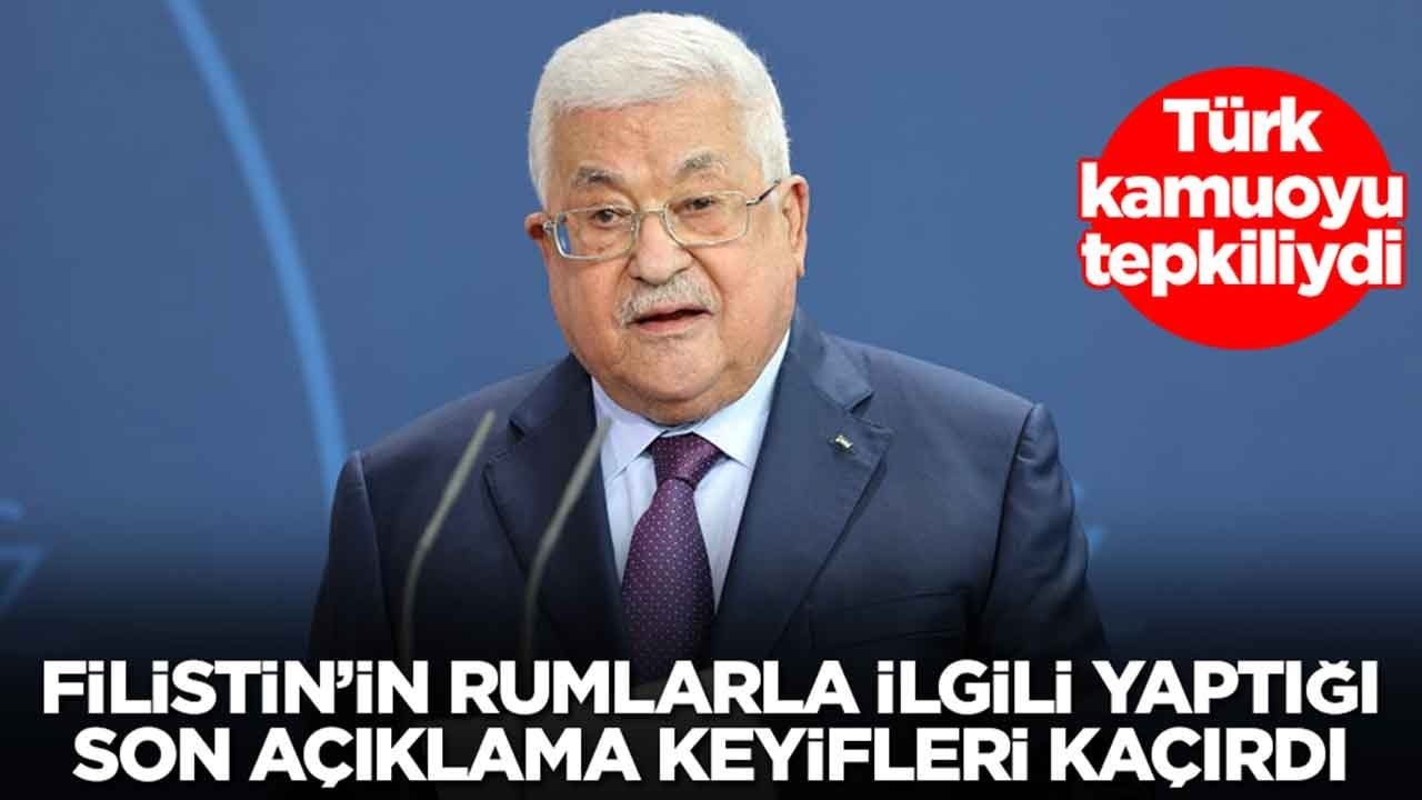 Türk kamuoyu tepkiliydi: Filistin'den Güney Kıbrıs'la ilgili yapılan son açıklama keyifleri hepten kaçırdı