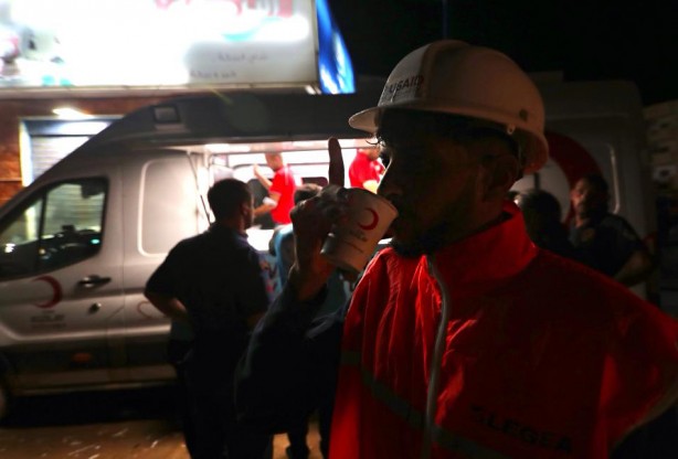 Foto - Türk Kızılay, Libya ülkesine tam 150 ton insani yardım malzemesi yolladı! Flaş gelişme