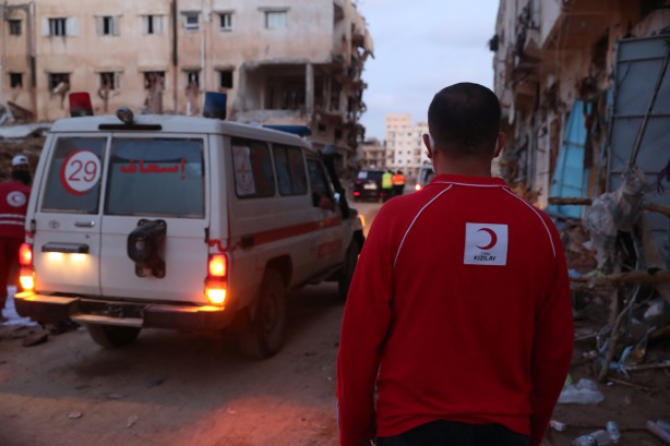 Foto - Türk Kızılay, Libya ülkesine tam 150 ton insani yardım malzemesi yolladı! Flaş gelişme