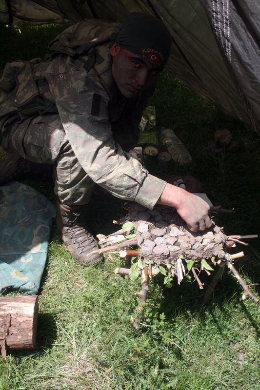 Foto - Türk komandosunun yemek menüsü