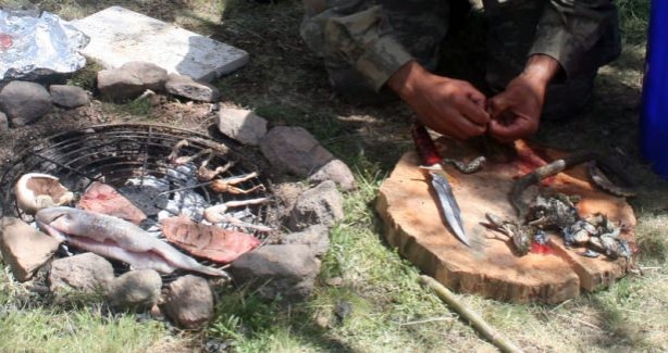 Foto - Türk komandosunun yemek menüsü