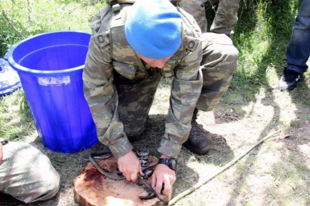 Foto - Türk komandosunun yemek menüsü