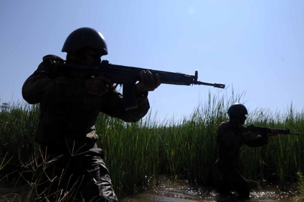 Foto - Türk komandosunun zorlu eğitimi