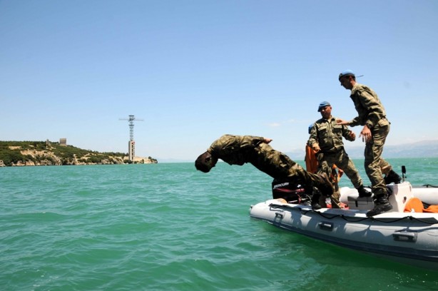 Foto - Türk komandosunun zorlu eğitimi