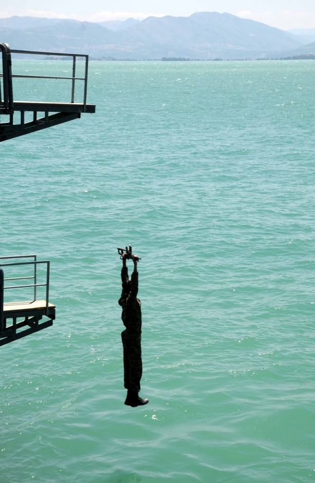 Foto - Türk komandosunun zorlu eğitimi