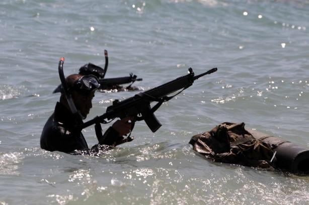 Foto - Türk komandosunun zorlu eğitimi