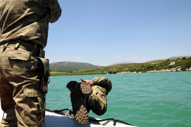 Foto - Türk komandosunun zorlu eğitimi