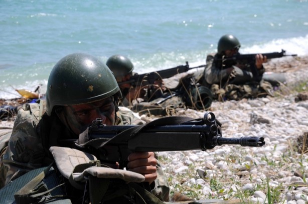 Foto - Türk komandosunun zorlu eğitimi