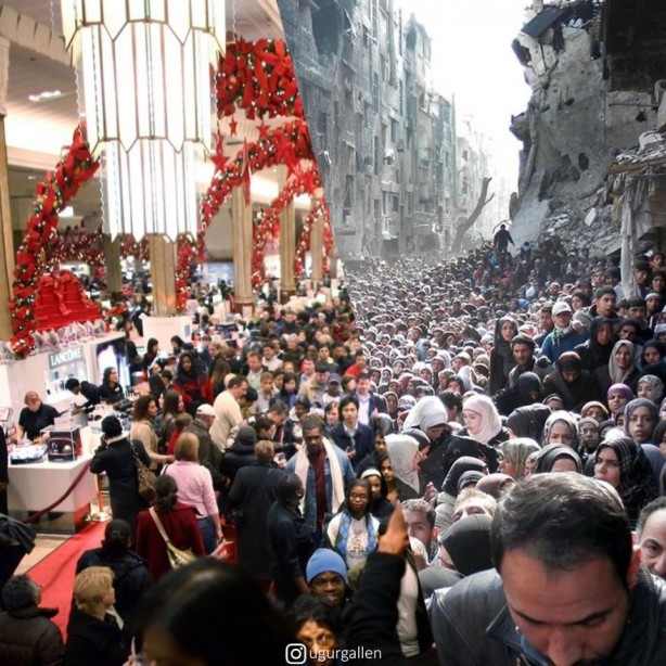 Foto - Türk kullanıcıdan dikkat çeken çalışma! Adaletsizliği 'tek kareye' sığdırdı