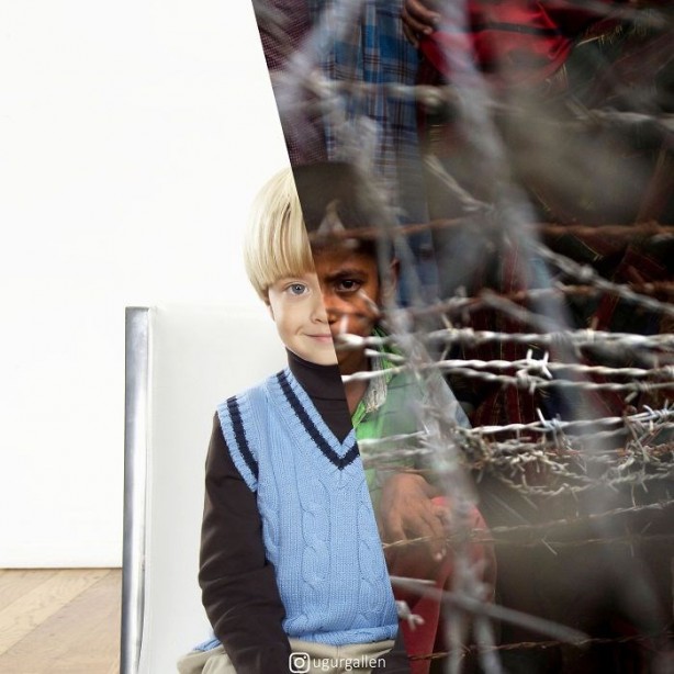 Foto - Türk kullanıcıdan dikkat çeken çalışma! Adaletsizliği 'tek kareye' sığdırdı