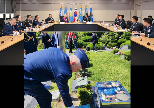 Foto - Türk orgeneral o ülkeyi ziyaretteyken ilginç olay! F-22 ve F-35'ler peş peşe bölgeye doğru havalandı