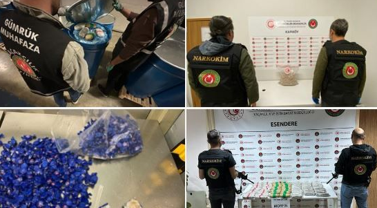 Foto - Türk polisi, Türkiye'yi zehir tacirlerinden koruyor! Darbe vuruldu: Türkiye'ye İran'dan gelen araç durduruldu