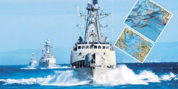 Foto - Türk savaş gemileri bölgedeki bir gemiyi takibe aldı! Gözler o saate çevrildi, her şey olabilir