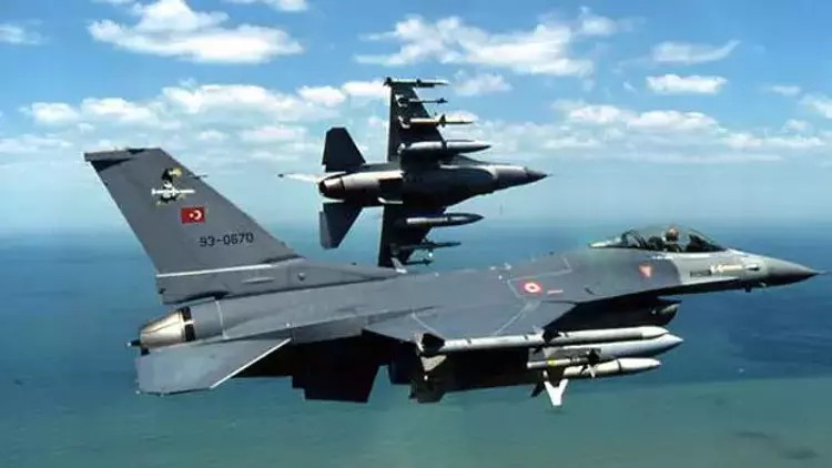 Foto - 'Türk savaş uçakları Şam üzerinde İsrail uçağını durdurdu!'