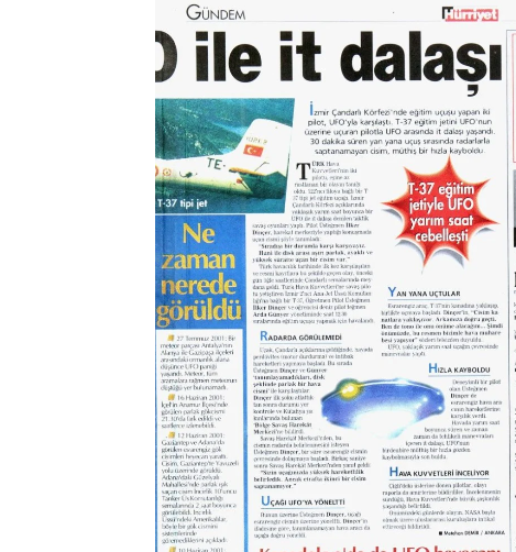 Foto - Türk savaş uçakları UFO'ları kovaladı! Evet yanlış duymadınız... Havada savaş çıktı