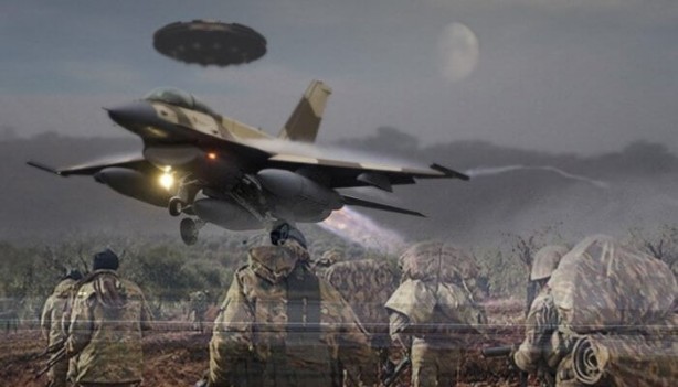 Foto - Türk savaş uçakları UFO'ları kovaladı! Evet yanlış duymadınız... Havada savaş çıktı
