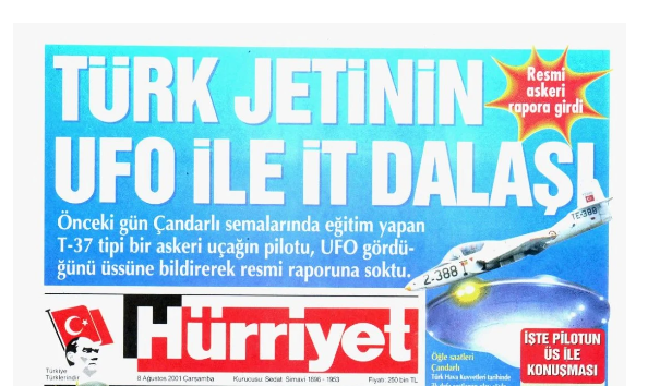 Foto - Türk savaş uçakları UFO'ları kovaladı! Evet yanlış duymadınız... Havada savaş çıktı