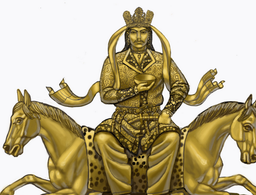 Foto - Türk tarihini değiştirecek keşif: Göktürk kağanının yüzünün olduğu bir toka ilk kez bulundu! Çığır açan buluş