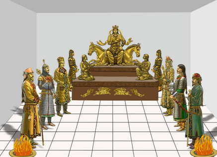 Foto - Türk tarihini değiştirecek keşif: Göktürk kağanının yüzünün olduğu bir toka ilk kez bulundu! Çığır açan buluş