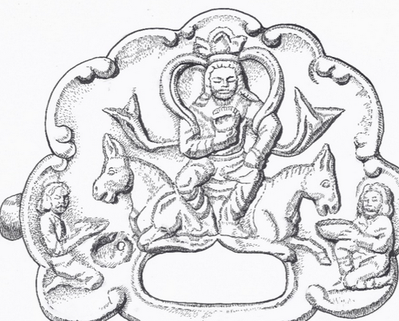 Foto - Türk tarihini değiştirecek keşif: Göktürk kağanının yüzünün olduğu bir toka ilk kez bulundu! Çığır açan buluş