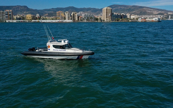 Türk tasarımı devriye botları Arnavutluk yolcusu
