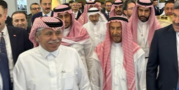 Türk ürünlerini gören Suudi Arabistanlılar oraya akın etti