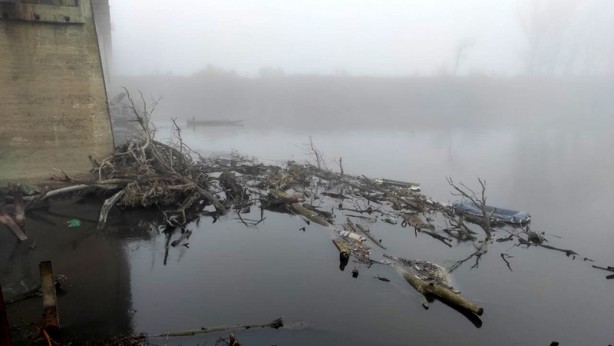 Foto - Türk ve Yunan ekipleri, sınır kapıları arasındaki köprünün ayaklarını temizledi