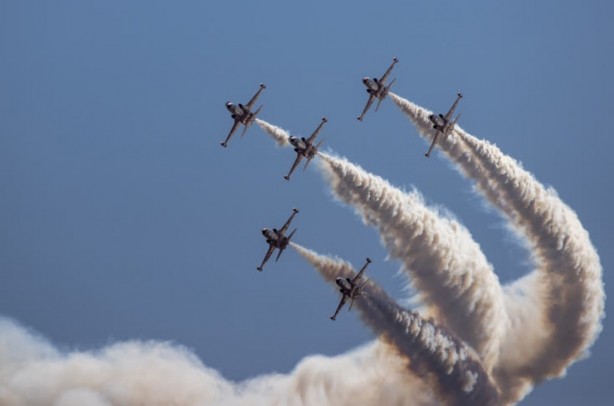 Foto - Türk Yıldızları TEKNOFEST'e damga vurdu! Gökyüzünde gururlandıran imza