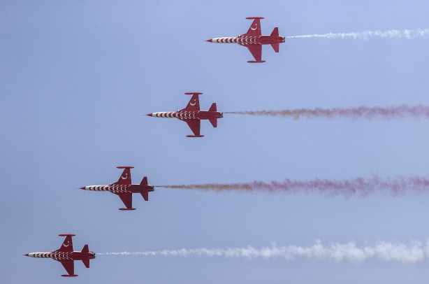 Foto - Türk Yıldızları TEKNOFEST'te nefes kesti