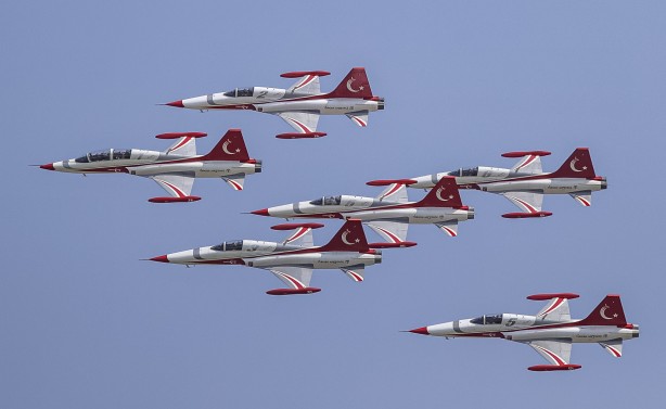 Foto - Türk Yıldızları TEKNOFEST'te nefes kesti