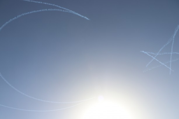 Foto - Türk Yıldızları’ndan Pamukkale'de gösteri uçuşu