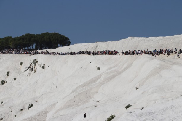 Foto - Türk Yıldızları’ndan Pamukkale'de gösteri uçuşu