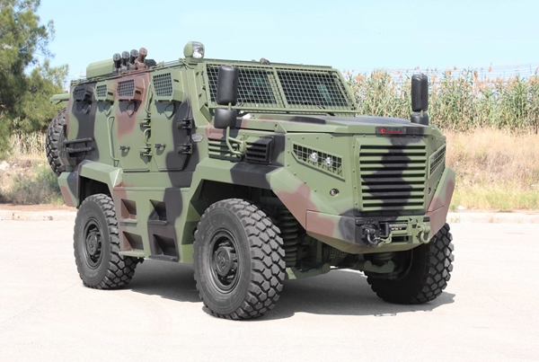 Türk zırhlı muharebe aracı "Hızır" Afrika yolunda