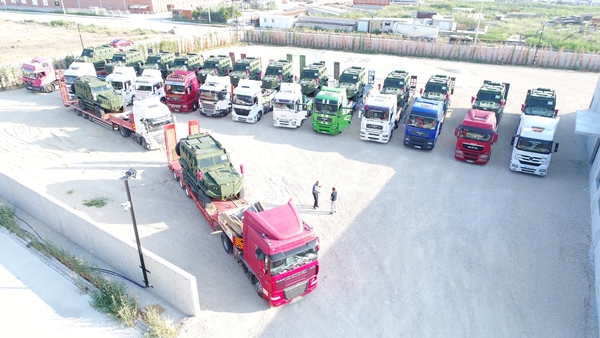 Foto - Türk zırhlı muharebe aracı "Hızır" Afrika yolunda